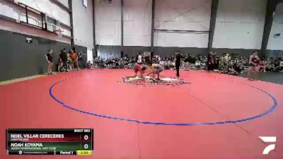 145 lbs Quarterfinal - Noel Villar Cereceres, Unattached vs Noah Koyama, Askeo International Mat Club