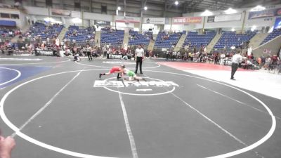 73 lbs Consolation - Mason Ross, Brighton WC vs Tayla Swanson, Nebraska Elite WC