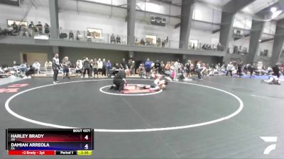 126 lbs Cons. Round 4 - Harley Brady, OR vs Damian Arreola, CA