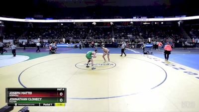 I-160 lbs Semifinal - Joseph Mattei, Herricks vs Johnathan Clohecy, Fulton