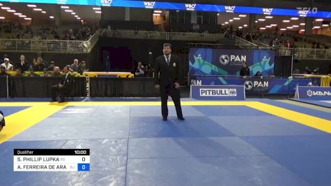 SHAWN PHILLIP LUPKA vs ADRIANO FERREIRA DE ARAUJO E SIL 2024 Pan Jiu Jitsu IBJJF Championship
