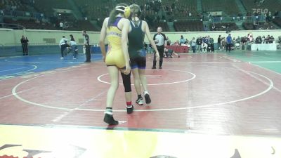 108 lbs Consi Of 16 #1 - Cadence Barnhill, Vian Wrestling Club vs Molly Wells, Deer Creek Middle School