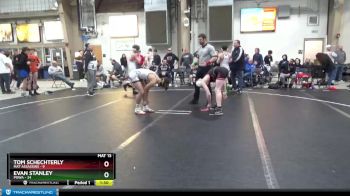 130 lbs Round 3 (8 Team) - Evan Stanley, POWA vs Tom Schechterly, Mat Assassins