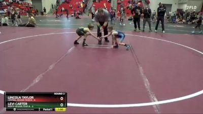 50 lbs Round 2 (4 Team) - Levi Carter, North Region Team B vs Lincoln Taylor, Central Region Team B