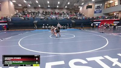 215 lbs Champ. Round 1 - Payton McAlister, Plano West vs Jackson Stoner, Rockwall