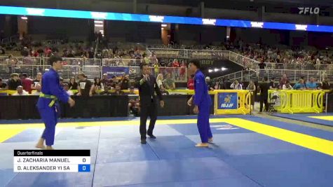 JAYDON ZACHARIA MANUEL ACEVEDO vs DAVID ALEKSANDER YI SANCHEZ 2024 Pan Jiu Jitsu IBJJF Championship