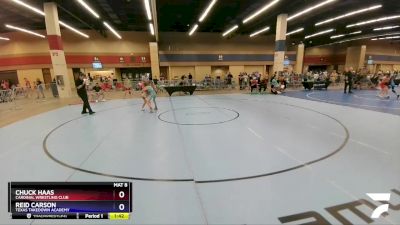 78 lbs Round 5 - Chuck Haas, Cardinal Wrestling Club vs Reid Carson, Texas Takedown Academy