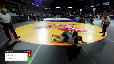 235 lbs Consi Of 8 #2 - Yvette Garcia, Sanger vs Pepper Marks, Santa Barbara