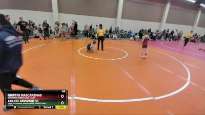 77 lbs Quarterfinal - Griffin Mascarenas, Windsor Wrestling Club vs Cohen Ainsworth, Gracie Barra Westchase Wrestling Club