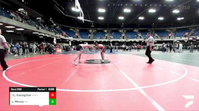 165 lbs 3rd Place Match - Caleb Viscogliosi, Yorkville vs Luke Mccoy, Civic Memorial