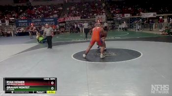 D 3 182 lbs Cons. Semi - Ryan Monier, Archbishop Hannan vs Graham Montet, St. Louis