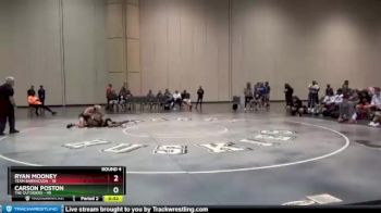 129 lbs Round 4 (6 Team) - Riley Dahlgren, The Outsiders vs Jonny Dobbs, Team Barracuda