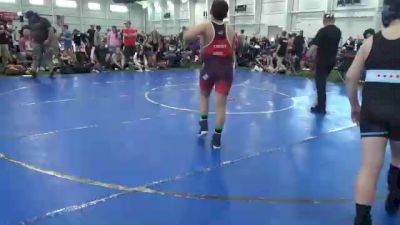 140 lbs Round 6 - Cash Curry, EP Rattlers vs Jacob Crawford, Team Gotcha