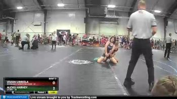 118 lbs Round 1 (6 Team) - Vivian Urriola, Reverance Wrestling Club vs Alexis Harvey, Storm