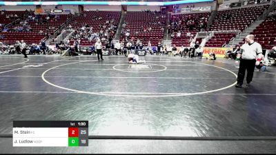 152 lbs Qtr-finals - Max Stein, Faith Christian Acad. vs Josh Ludlow, Notre Dame - GP