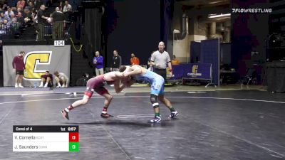 141 lbs Consi Of 4 - Vince Cornella, Spartan Combat RTC vs Josh Saunders, Cornell