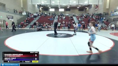 70 lbs Round 5 - Khasen Srimoukda, All In Wrestling Academy vs Brock Gale, Marsh Valley