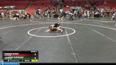 80 lbs Round 4 - Phoenix Russo, Westshore vs Cameron Olenchick, Unattached