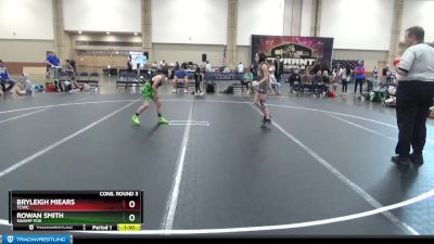 80 lbs Cons. Round 3 - Rowan Smith, Swamp Fox vs Bryleigh Miears, TCWC