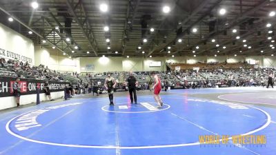 130 lbs Semifinal - Cole Sackett, Team Hammer Academy vs Wyatt Gilstrap, Oakdale