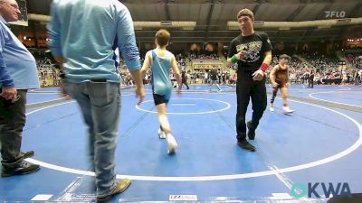 96 lbs Quarterfinal - Carlos Sparks, Cleveland Take Down Club vs Chace Risley, Division Bell Wrestling