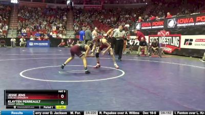 2A-106 lbs Cons. Round 5 - Jesse Jens, Harlan Community vs Klayten Perreault, Mount Vernon