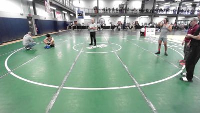 145A lbs Rr Rnd 2 - Jaeckez Mendez, Fisheye Wrestling vs Griffin Walizer, M2 Training Center