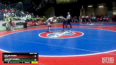 5A-215 lbs Quarterfinal - Dylan Maina, Hiram vs Sawyer Daniell, Villa Rica