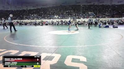 6A-190 lbs Quarterfinal - Isaac Villalobos, Edmond North vs Owen Jones, Broken Arrow Hs