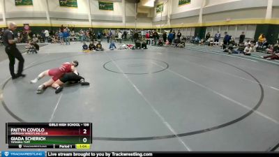 138 lbs Round 1 - Giada Scherich, Tatanka Tuff vs Paityn Covolo, Sheridan Wrestling Club