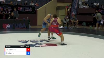 86 lbs Cons. Round 5 - Maxwell Dean, NLWC/TMWC vs Taylor Lujan, Panther WC/TMWC