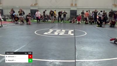 75-J lbs Consi Of 8 #2 - Brynlee Gilmore, OH vs Owen Macoff, VA