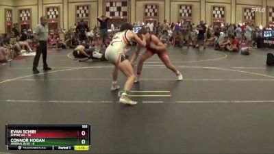 155 lbs Round 1 (6 Team) - Evan Schibi, Empire WA vs Connor Hogan, Arsenal Blue