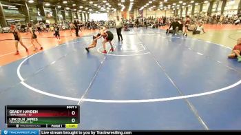 110 lbs Rd# 2 10:30am Friday - Lincoln James, Team Michigan vs Grady Hayden, Terps Xtreme