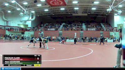 70 lbs Cons. Round 4 - Macklin Clark, Whiteland Wrestling Club vs Max Kessinger, Invicta Wrestling Academy