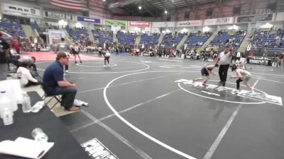 74 lbs Consolation - Jack Larson, Platte Valley Junior Wrestling vs Rex Ruybal, SLV Elite