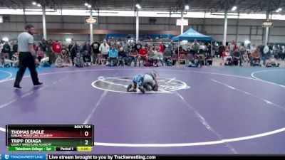 60 lbs Quarterfinal - Thomas Eagle, Sublime Wrestling Academy vs Tripp Odiaga, Legacy Wrestling Academy