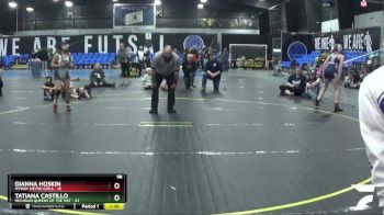 98 lbs Round 3 (4 Team) - Gianna Hoskin, MYWAY Metro Girls vs Tatiana Castillo, Michigan Queens Of The Mat