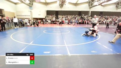 134-H lbs Round Of 32 - Luke Evans, Mat Assassins vs Leo Mongiello, Barn Brothers