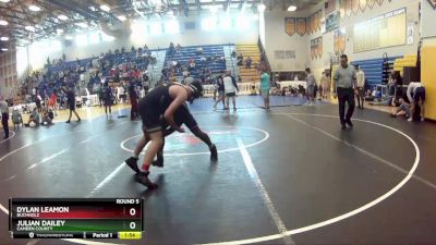 165 Blue Round 5 - Dylan Leamon, Buchholz vs Julian Dailey, Camden County