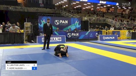 ABAGAIL LAN FUN LAVELLE vs TERISSA HOPE NUGIER 2024 Pan Jiu Jitsu IBJJF Championship