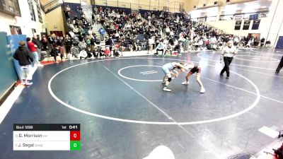 107 lbs Consi Of 4 - Dominick Morrison, Hatboro Horsham vs Jordan Segal, Shawnee