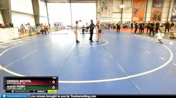 122 lbs Rd# 6- 4:30pm Friday - Vanessa Bechtel, Maryland Gold vs Alexis Parry, Team War Ladies