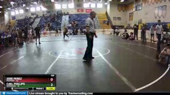 126 lbs Quarterfinals (8 Team) - Cael Phillips, Hernando vs Jose Perez, Palm Bay