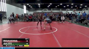 112 lbs Placement Matches (8 Team) - Adais Ortiz, Minions Black (GA) vs Braylon Reynolds, Roundtree Wrestling Academy