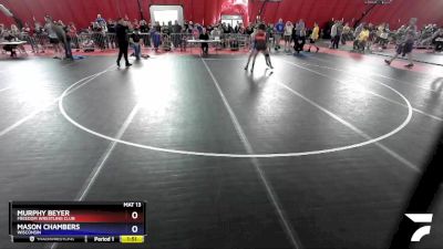 138 lbs Quarterfinal - Murphy Beyer, Freedom Wrestling Club vs Mason Chambers, Wisconsin