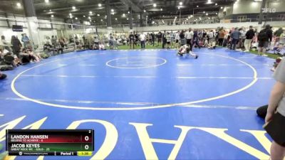 75 lbs Round 5 (6 Team) - Landon Hansen, BELIEVE TO ACHIEVE vs Jacob Keyes, GREAT NECK WC - GOLD