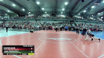 95 lbs Champ. Round 2 - John Douglass Ii, Centralia Wrestling Club-AAA vs Canter Bahr, Rolla Wrestling Club-AAA