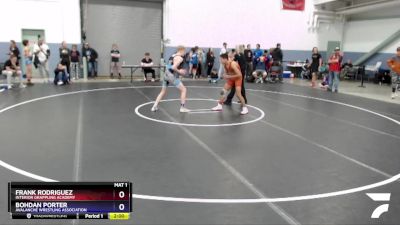 132 lbs Rr1 - Frank Rodriguez, Interior Grappling Academy vs Bohdan Porter, Avalanche Wrestling Association