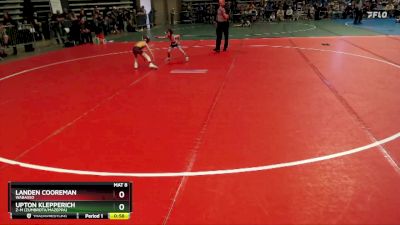 45 lbs Semifinal - Upton Klepperich, Z-M (Zumbrota/Mazeppa) vs Landen Cooreman, Wabasso